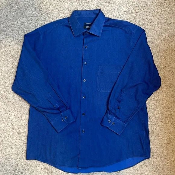 dress shirt with blue pants Men Office Outfit Navy Blue Shirt with Grey Pants By Sainly 3XL